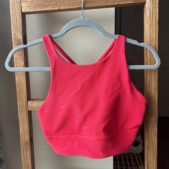 Lululemon Energy High-Neck Longline Ribbed Bra *Medium Support, B–D Cups - Picture 2 of 3